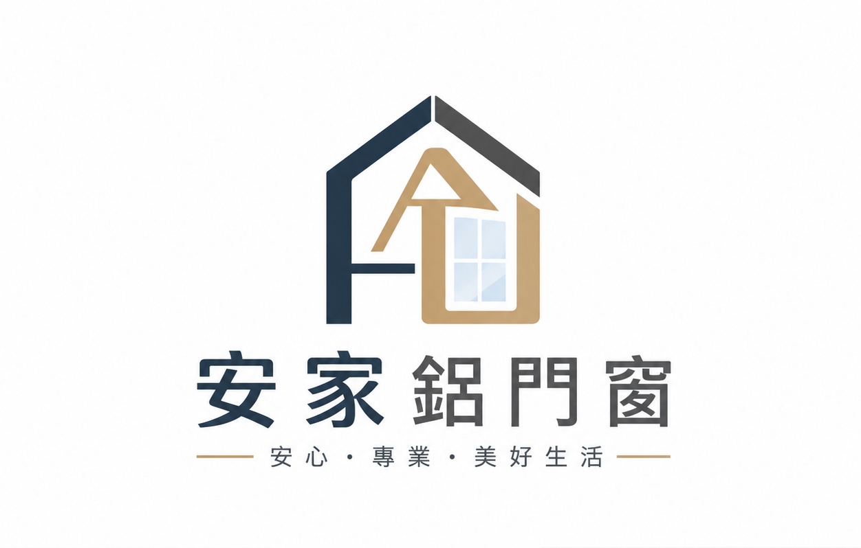 安家鋁門窗工程 Logo